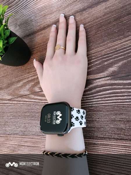 Apple Watch Printed Silicone Strap - Paw Print