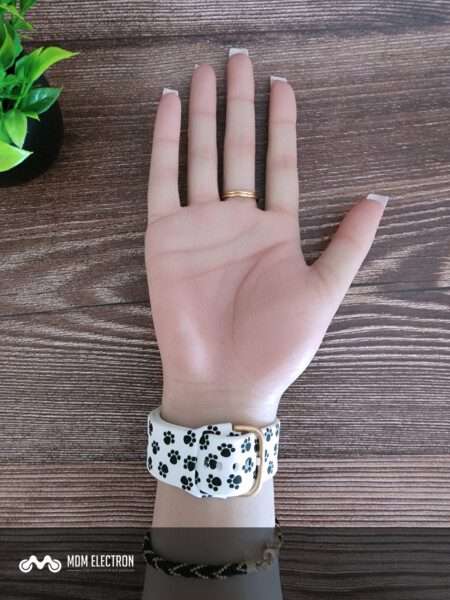 Apple Watch Printed Silicone Strap - Paw Print