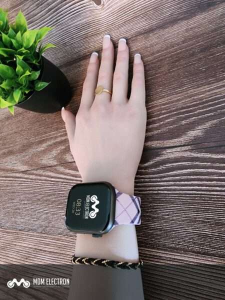 Apple Watch Printed Silicone Strap - Plaid
