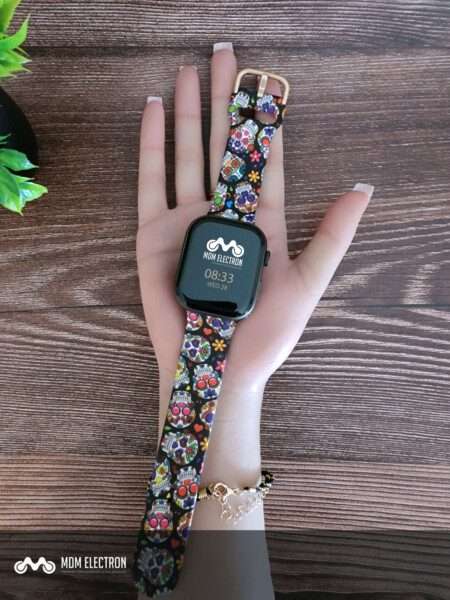Apple Watch Printed Silicone Strap - Skull Print