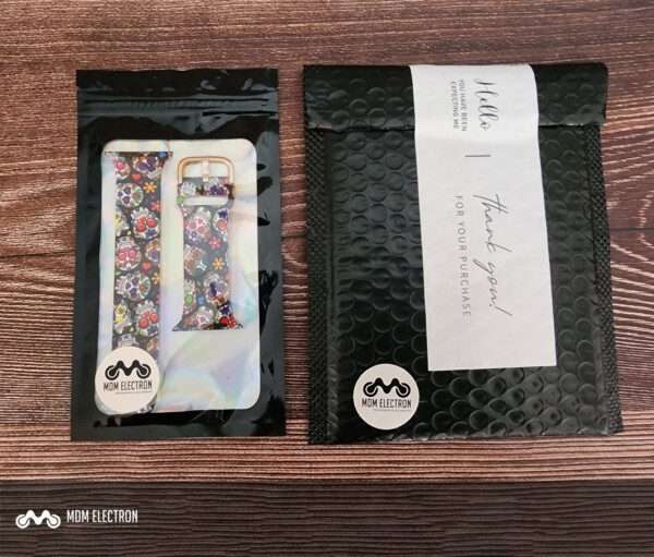 Apple Watch Printed Silicone Strap - Skull Print