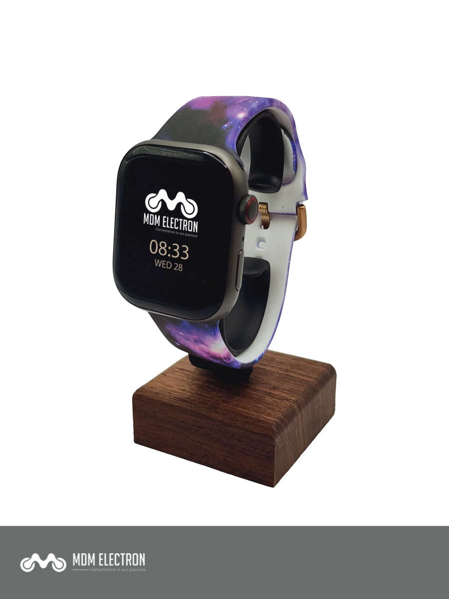 Apple Watch Printed Silicone Strap - Starry Sky