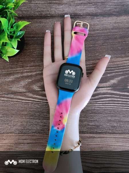 Apple Watch Printed Silicone Strap - Tye Dye