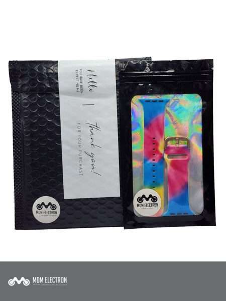 Apple Watch Printed Silicone Strap - Tye Dye