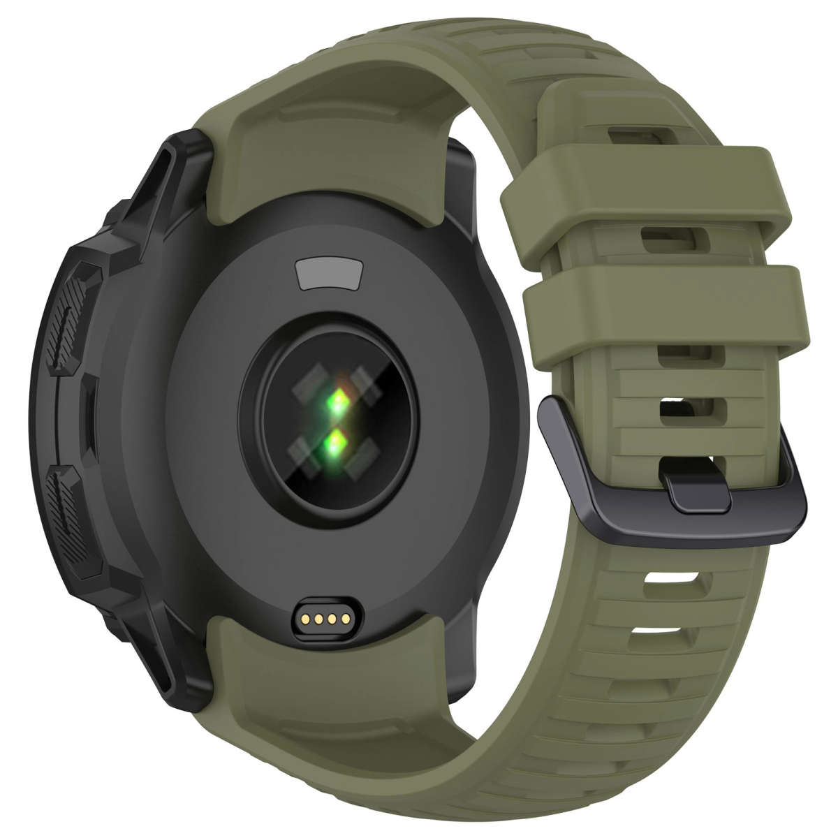 Garmin Instinct 2x Silicone Strap - Army Green