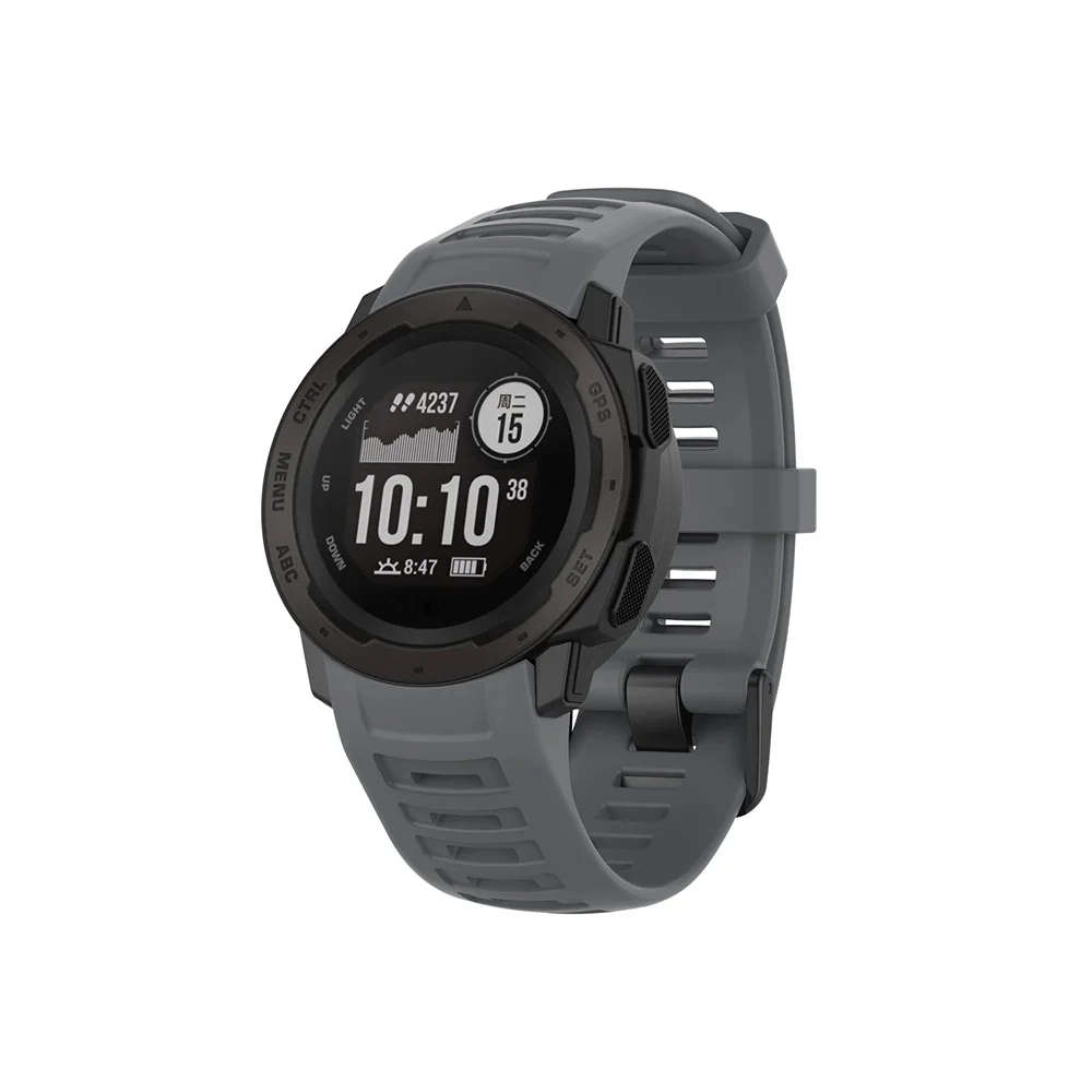 Garmin Instinct/Instinct 2 Silicone Strap - Grey