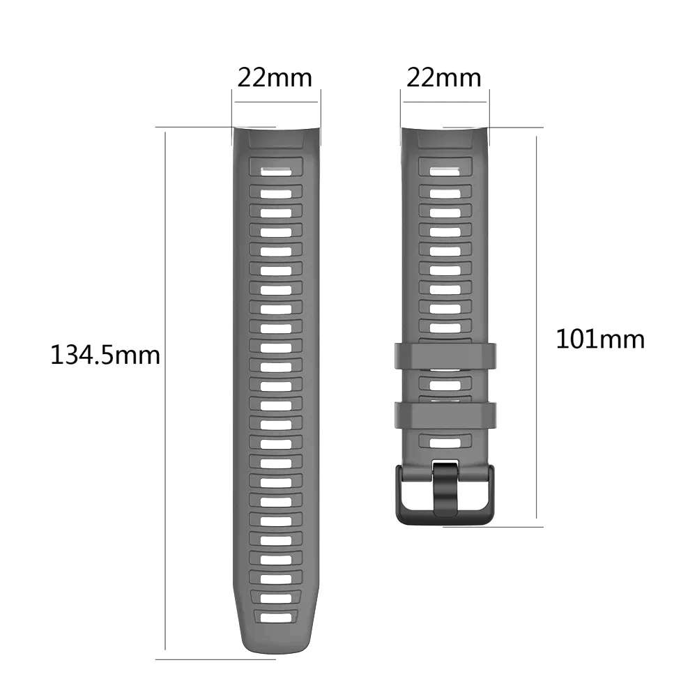 Garmin Instinct/Instinct 2 Silicone Strap - Grey