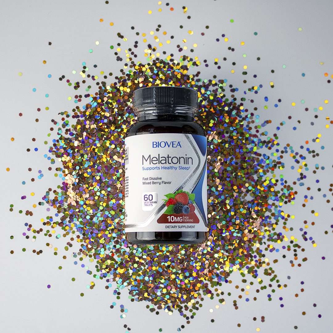 Biovea Melatonin 10mg - 60 Vegetarian Tablets (Mixed Berry)