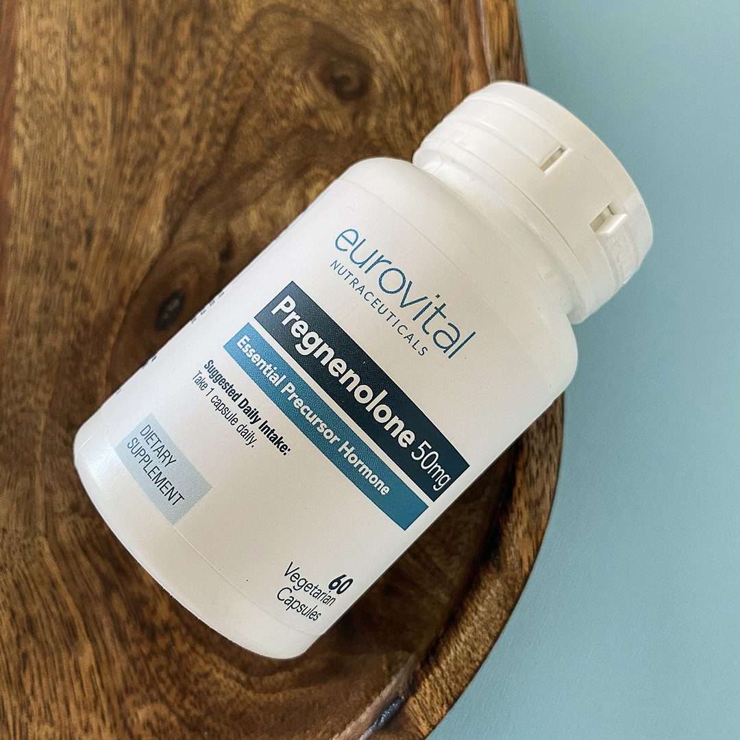 EuroVital Pregnenolone for Memory & Mood - 50mg (60 Capsules)