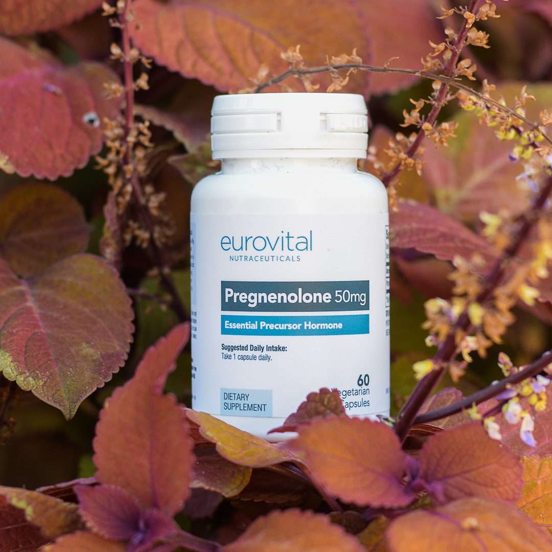EuroVital Pregnenolone for Memory & Mood - 50mg (60 Capsules)