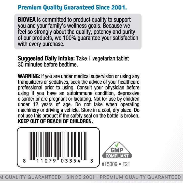 Melatonin for Healthy Sleep - 5mg (100 Capsules)