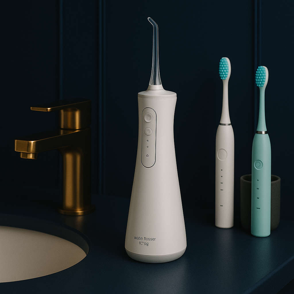 Lumine Portable Water Flosser - 5 Modes, USB Rechargeable, IPX7 Waterproof