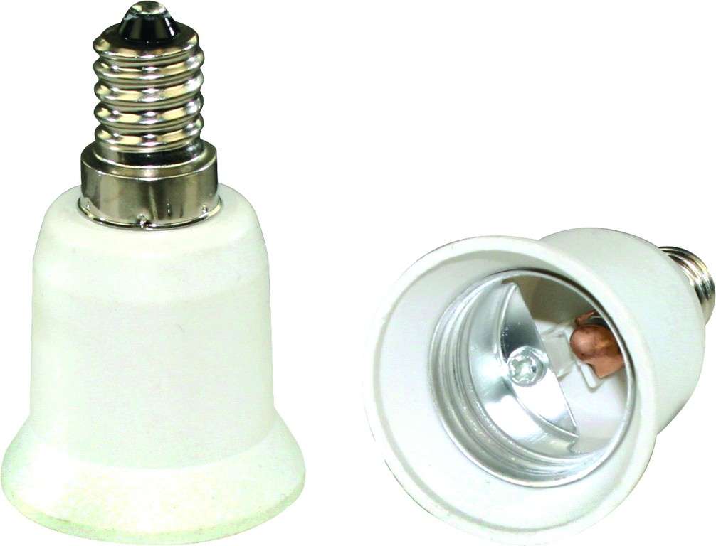 Bulb holder adapter E14 to E27