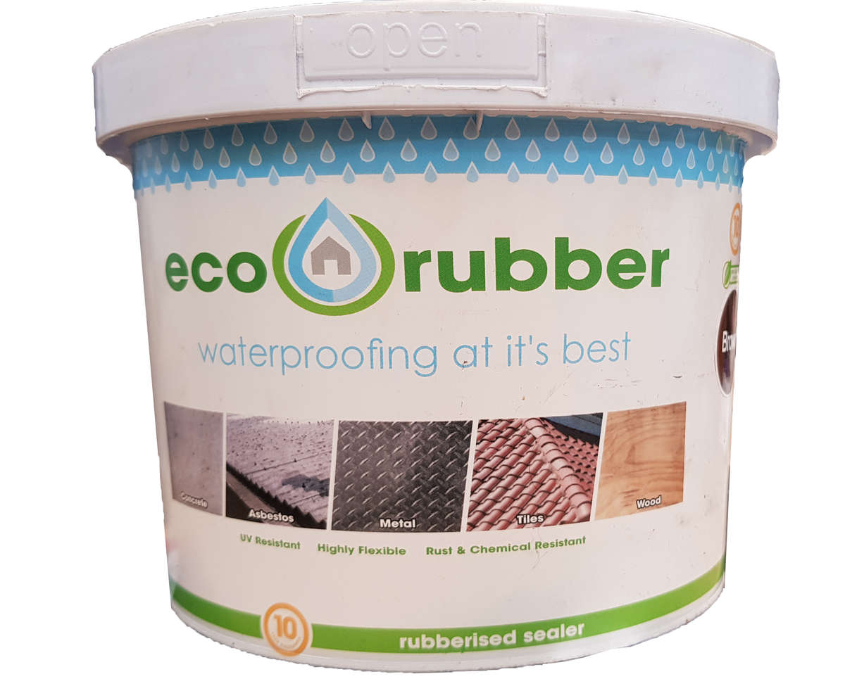 Roof Waterproofing Rubberiser 2.5kg Terra Cotta ECO RUBBER