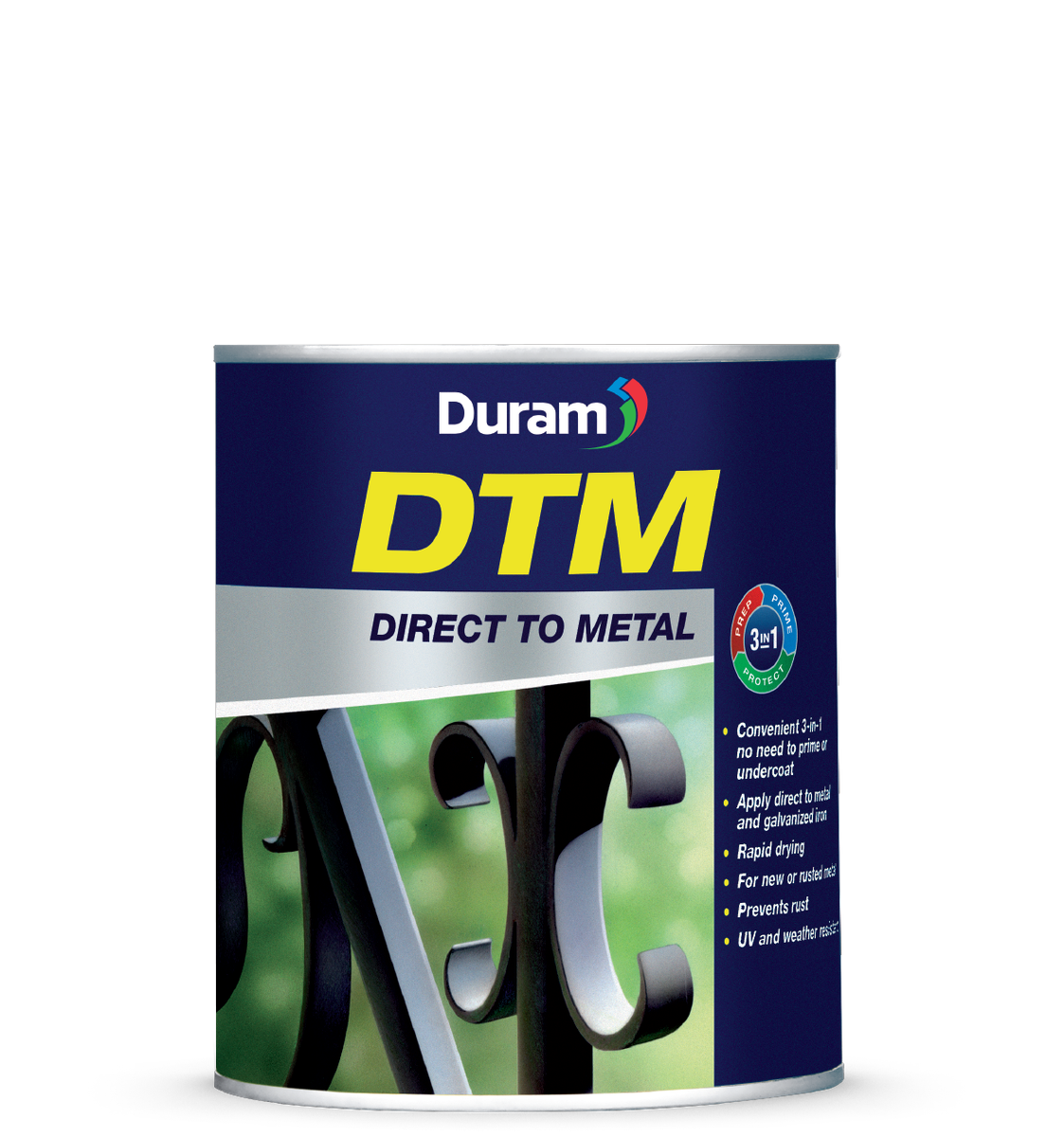 DURAM DTM SMOOTH GREY 250ML