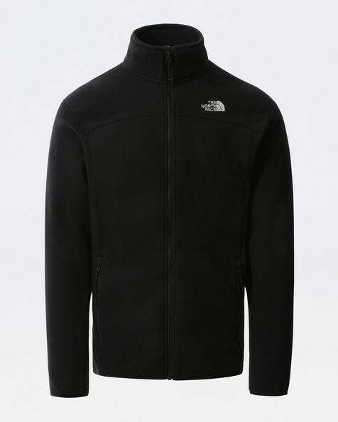 THE NORTHFACE 100 GLACIER FULL ZIP FLEECE JACKET BLACK RETAILR1900