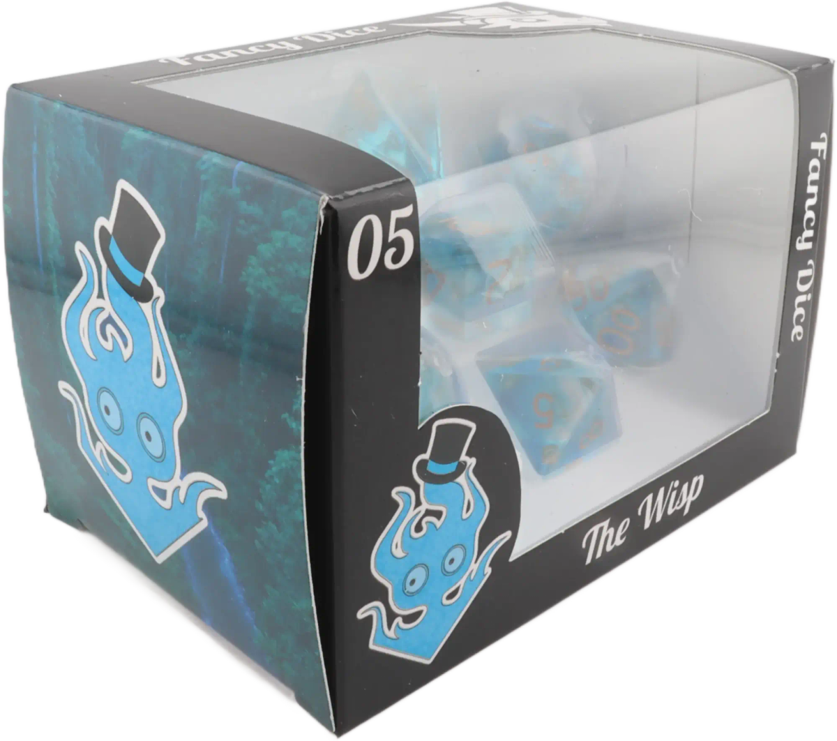 Fancy Dice - Premium resin dice set - The Wisp