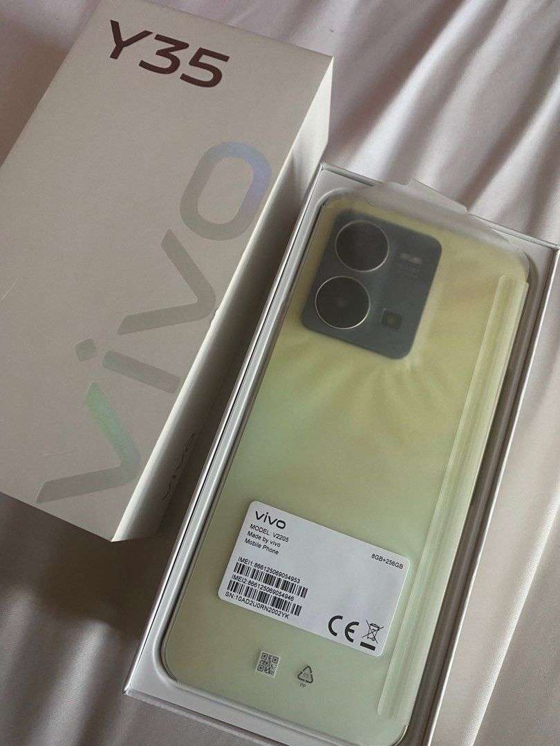 Vivo Y35 - 128GB - 8GB RAM - Dawn Gold