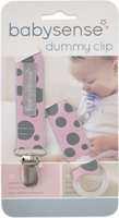 Baby Sense Dummy Clip (Pink)