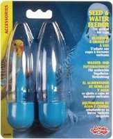 Living World Seed & Water Feeder (Fits vertical bar cages) (twin packed)