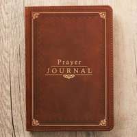 Prayer Journal Lux-Leather W/ Scripture/Prayers (Paperback)