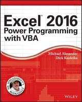 Excel 2016 Power Programming with VBA (Paperback)