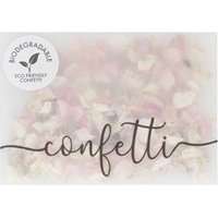 Botanical Wedding - Dried Rose Petal Biodegradable Wedding Confetti in Paper Envelope (5g)