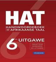 HAT Handewoordeboek Van Die Afrikaanse Taal (Afrikaans, Hardcover, 6de Uitgawe)