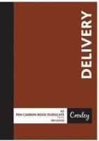 Croxley JD22pr A5 Delivery Carbon Book (100 Leaves)(10-Pack)