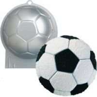 Wilton Novelty Soccor Ball Cake Pan (225mm) (Silver)