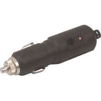 Moto-Quip Waterproof 12V Power Socket Suitable for Marine Use (Black)