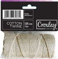 Croxley Cotton Twine 104 COBB (50gm)