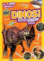 National Geographic Kids Dinos Sticker Activity Book - Over 1,000 Stickers! (Paperback)