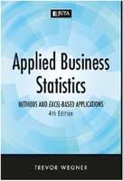 Applied Business Statistics - Methods and Excel-based applications (Paperback, 4th ed)