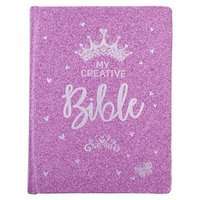 My Creative Bible (Purple Glitter) (Hardcover)