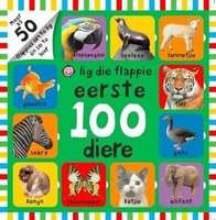 Eerste 100 diere (Afrikaans, Hardcover)
