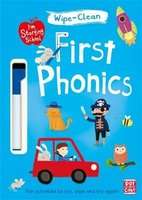 I'm Starting School: First Phonics - Wipe-clean book with pen (Paperback)