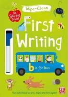 I'm Starting School: First Writing - Wipe-clean book with pen (Paperback)