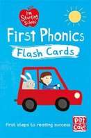 I'm Starting School: First Phonics Flash Cards - Essential flash cards for all English phonics sound