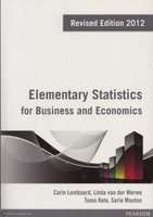 Elementary statistics for business and economics (Paperback, Revised ed)