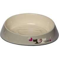 Rogz Catz Bowlz 200ml Fishcake Cat Bowl (Heart Tails Design)
