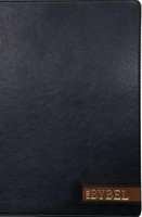 NLV Grootdruk (Swart Met Duimgrepe) (Afrikaans, Leather / fine binding)