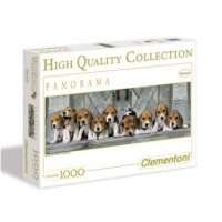 Clementoni High Quality Collection Animals  Beagles Panorama (1000 pieces)