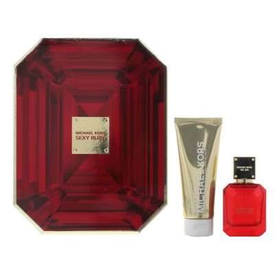 Michael Kors Sexy Ruby Eau de Parfum (50ml) & Body Lotion (100ml) - Parallel Import