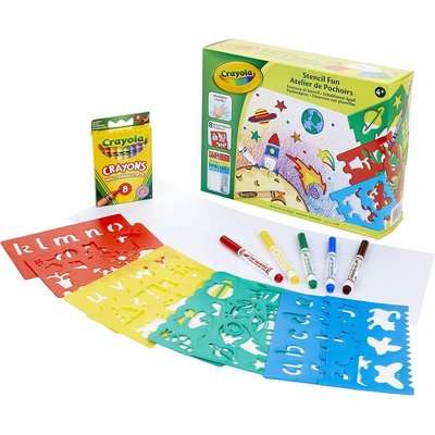 Crayola Stencil Fun Kit