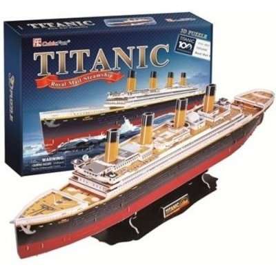 Cubic Fun 3D Puzzle - Titanic (113 Pieces)