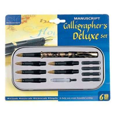 Manuscript Calligraphy Deluxe Calligraphy Set (Left Hand)