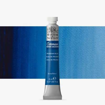 Winsor And Newton Cotman Watercolour Tube - Prussian Blue (8ml)