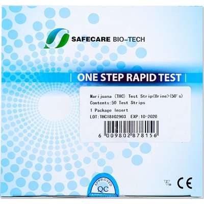 Safecare Marijuana (THC) Test Strips 50's