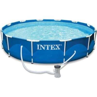 Intex Metal Frame Pool (366x76cm) - Including Pump